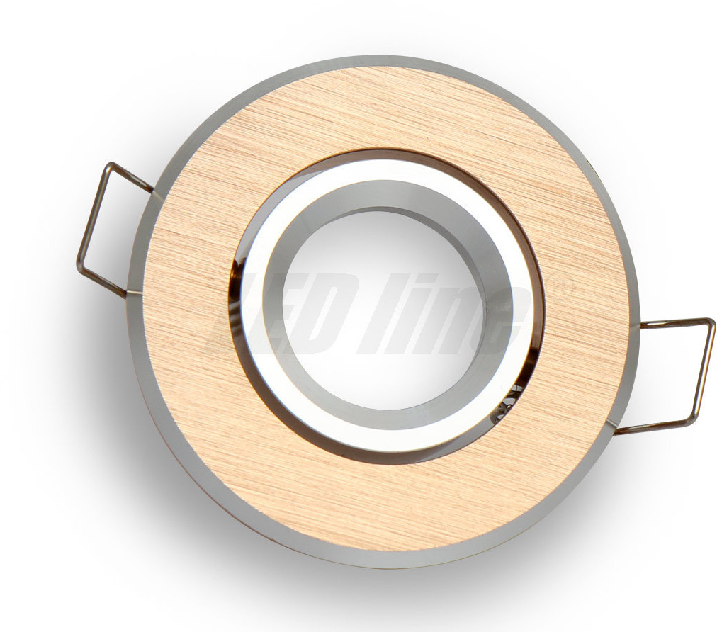 LED line Oprawa okrągła ruchoma, aluminium, MR11 - złota szczotkowana 244865
