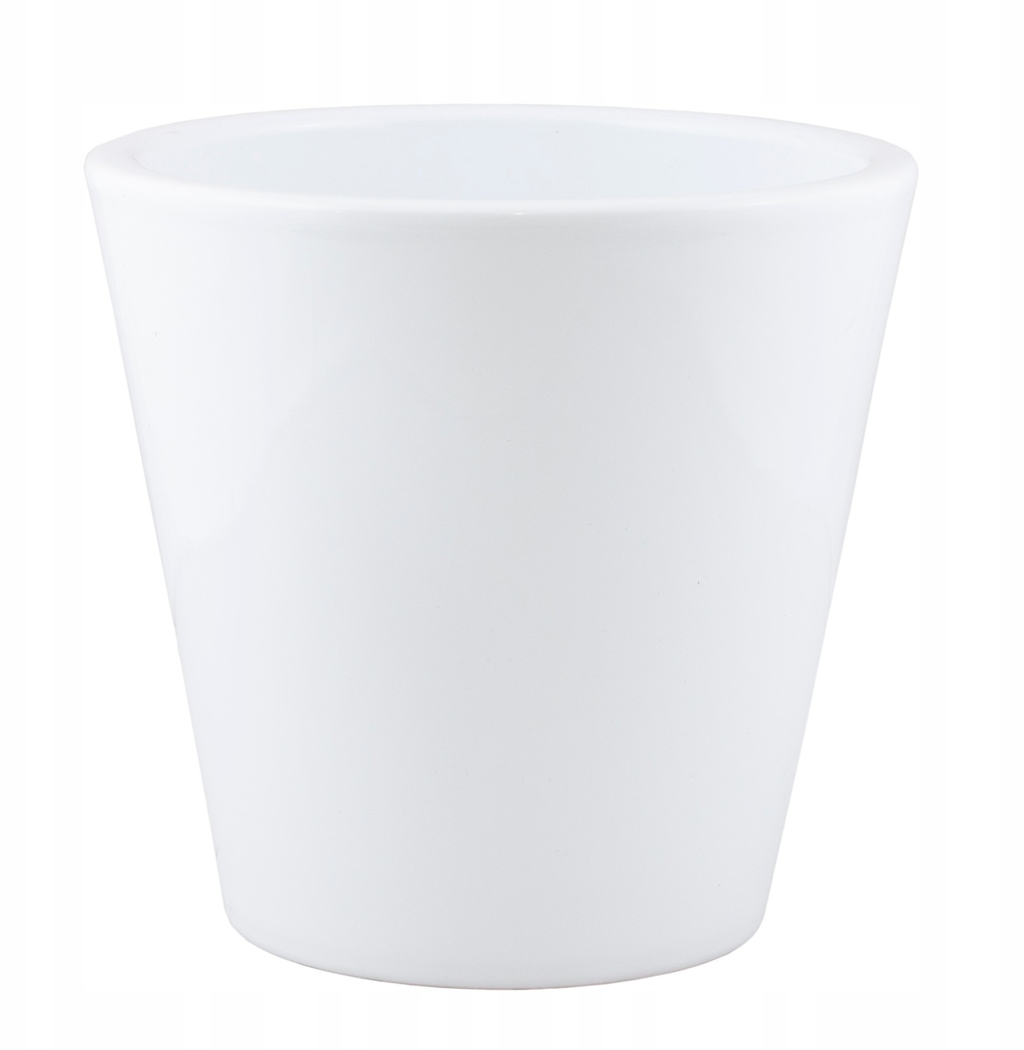 Donica Sofia ceramiczna biała śr. 19cm