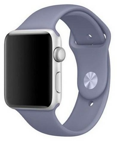 Apple Mercury pasek Silicon Watch 44mm lawendowy/lavender