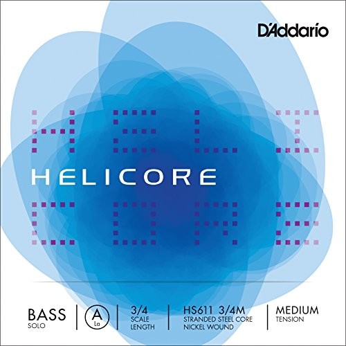 D'Addario D'Addario Helicore skala 3/4 średnie napięcie solo bas pojedynczy sznur A HS611 3/4M