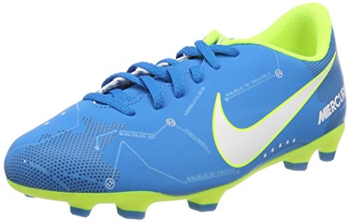 Nike Jr Mercurial Vortex III Neymar podstawa dziecięce buty do piłki wejściem Niebieski, niebieski, 5 UK B077BYBSSX