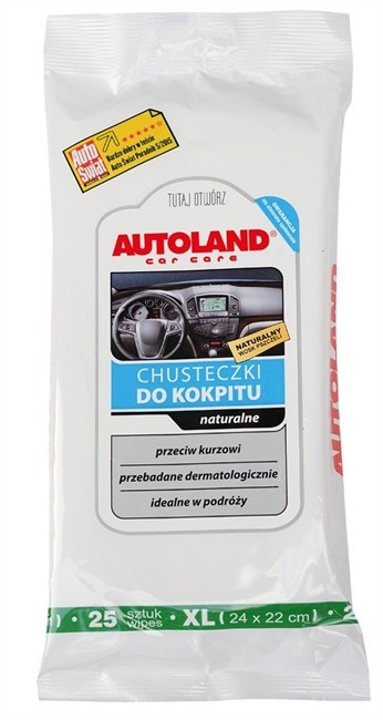 Autoland Chusteczki do preparat do czyszczenia kokpitu 138100199