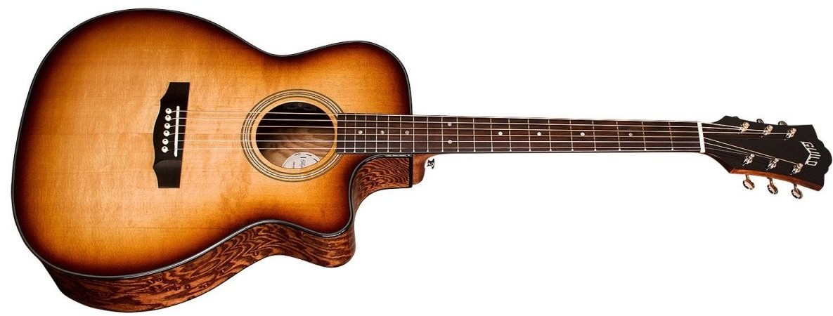 Guild Guil OM-260CE Deluxe Burl EB