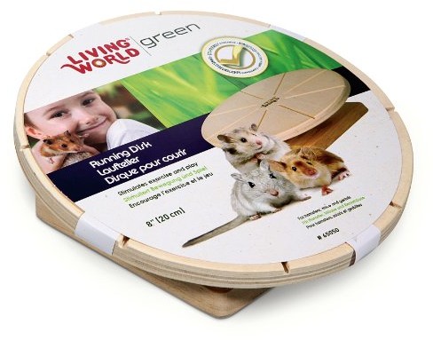 Living World Green napęd talerz do Hamster, myszy i myszek