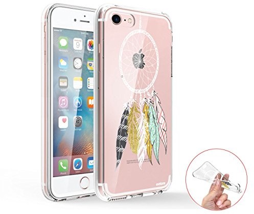 Evetane Etui ochronne do iPhone 7/8/SE 2020, motyw: łapacz snów w skandynawskim stylu CD_75835
