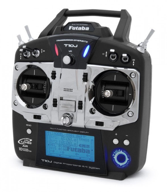 Futaba Aparatura T10J 10CH 2.4GHz T-FHSS + odbiornik R3008SB FB/T10JS