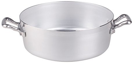 Pentole Agnelli pentole agnelli fama638 rynka z 2 uchwytami, aluminium, srebrny FAMA638