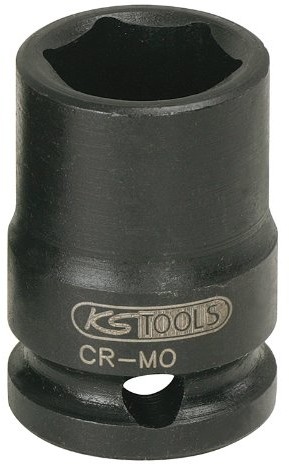 KS Tools 515.1523 3/8 cala Sześciokątny klucz nasadowy siły, krótkie, 23 MM 515.1523