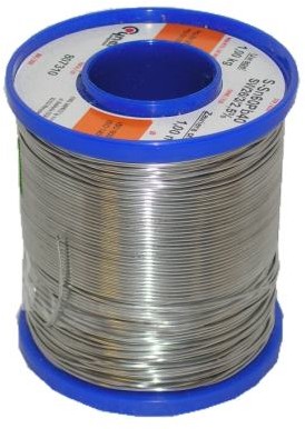 Cynel 2.5mm 1kg Sn60Pb40 cyna z topnikiem