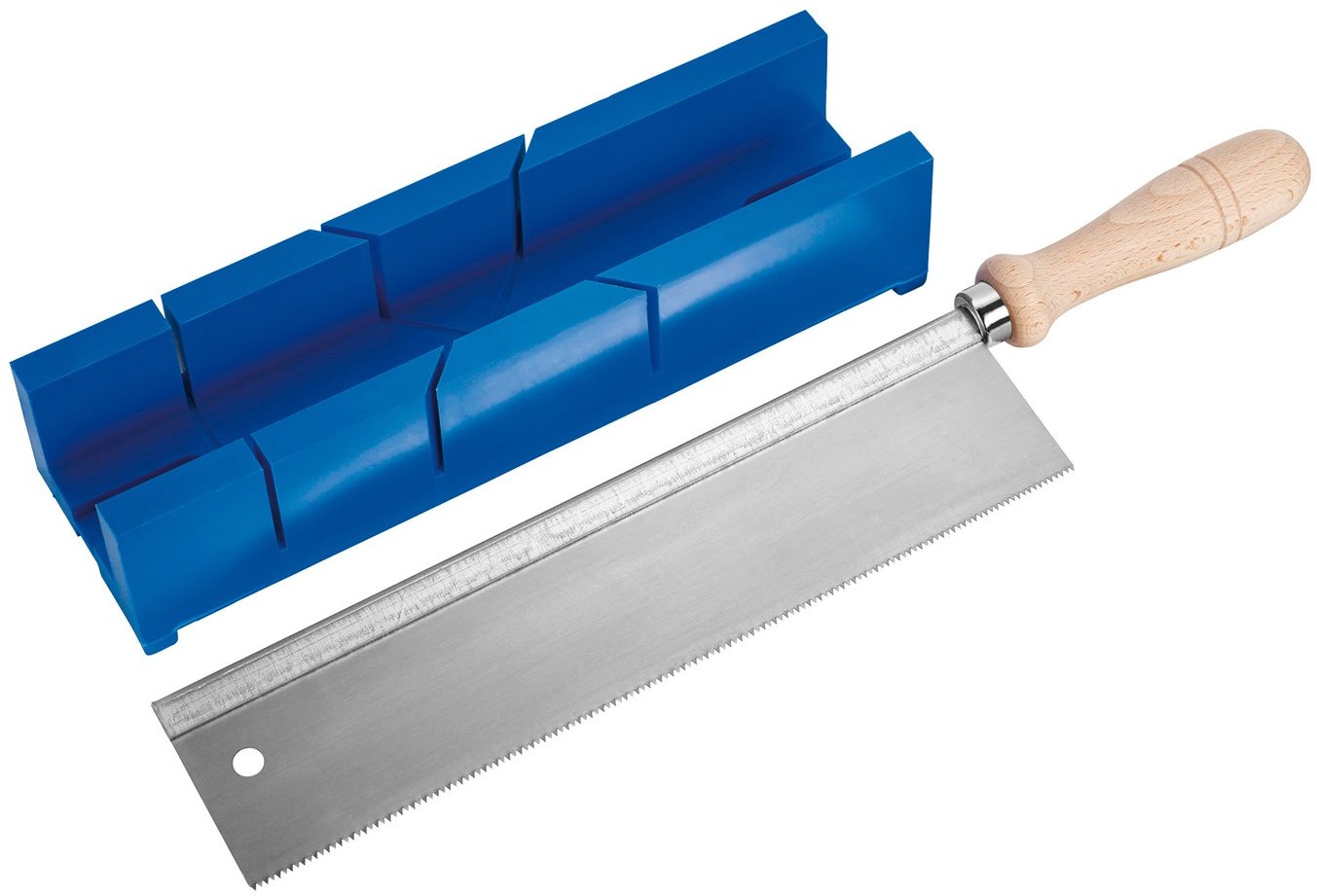 LUX-TOOLS LUX Piła grzbietnica 250 mm ze skrzynką uciosową