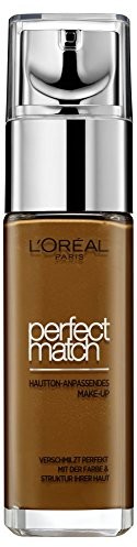 L'Oréal Paris Make Up  doskonałe połączenia z drukarką odcienia skóry i 24h Foundation Perfect Match, pokrywający wilgoć 30 ml A93361