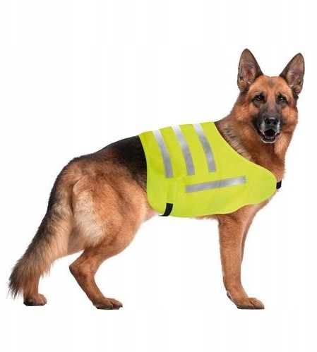Kamizelka odblaskowa bezpieczeństwa dla psa roz.XL