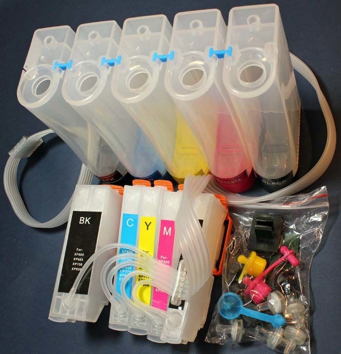 Epson CISS Stałe zasilanie do XP620, XP720+tusz 5x100ml INK-MATE catalog96967