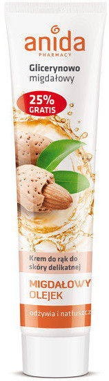Scan Anida krem do rąk glicerynowo-migdałowy, 125 ml