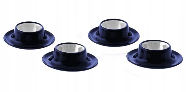 Gimex Kieliszki Podstawki na pod jajka Navy Blue -