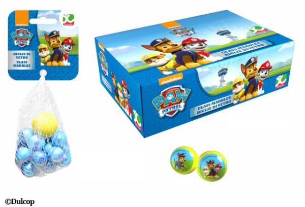 Brimarex Szklane kulki w siatce Paw Patrol p20