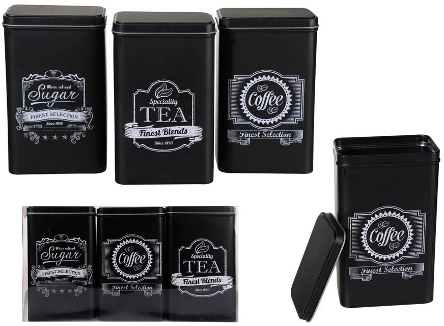 OOTB Zestaw puszek, 19x7,5 cm, 3 szt.