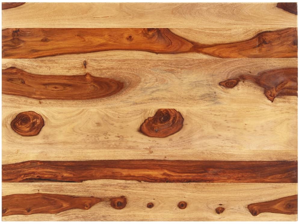 vidaXL Blat stołu, lite drewno sheesham, 15-16 mm, 70x80 cm vidaXL