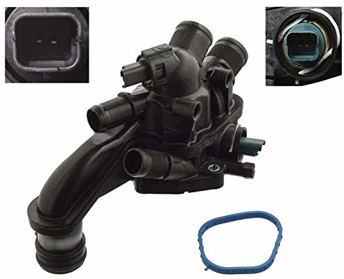 FEBI BILSTEIN 103197 termostat z obudową, uszczelką i przełącznikiem temperatury, 1 sztuka 103197