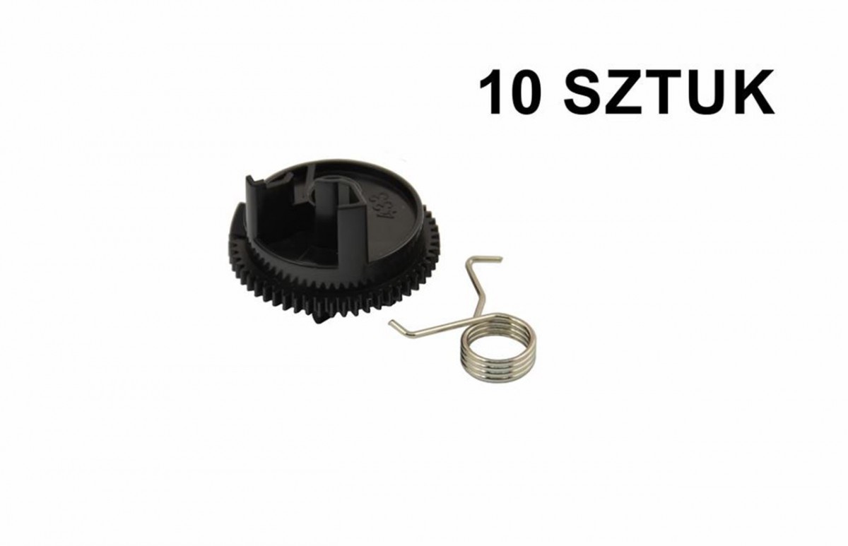 THI Reset Gear with Spring (reseter zębatki i sprężynka) do Brother TN-423,TN423 (10szt.) RGS-BTN423_CMYK_10SZT
