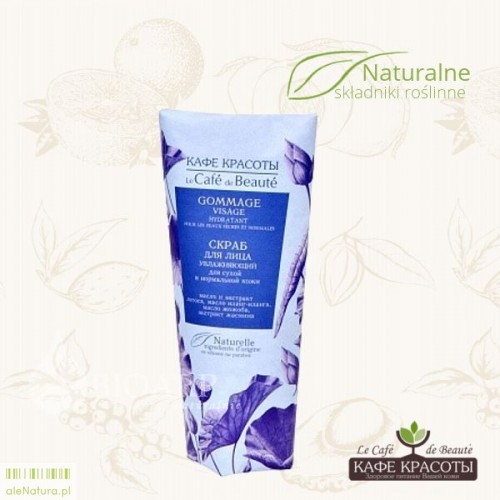 Le Cafe de Beaute Le Cafe de Beaute - nawilżający peeling do twarzy - skóra sucha i normalna KK116