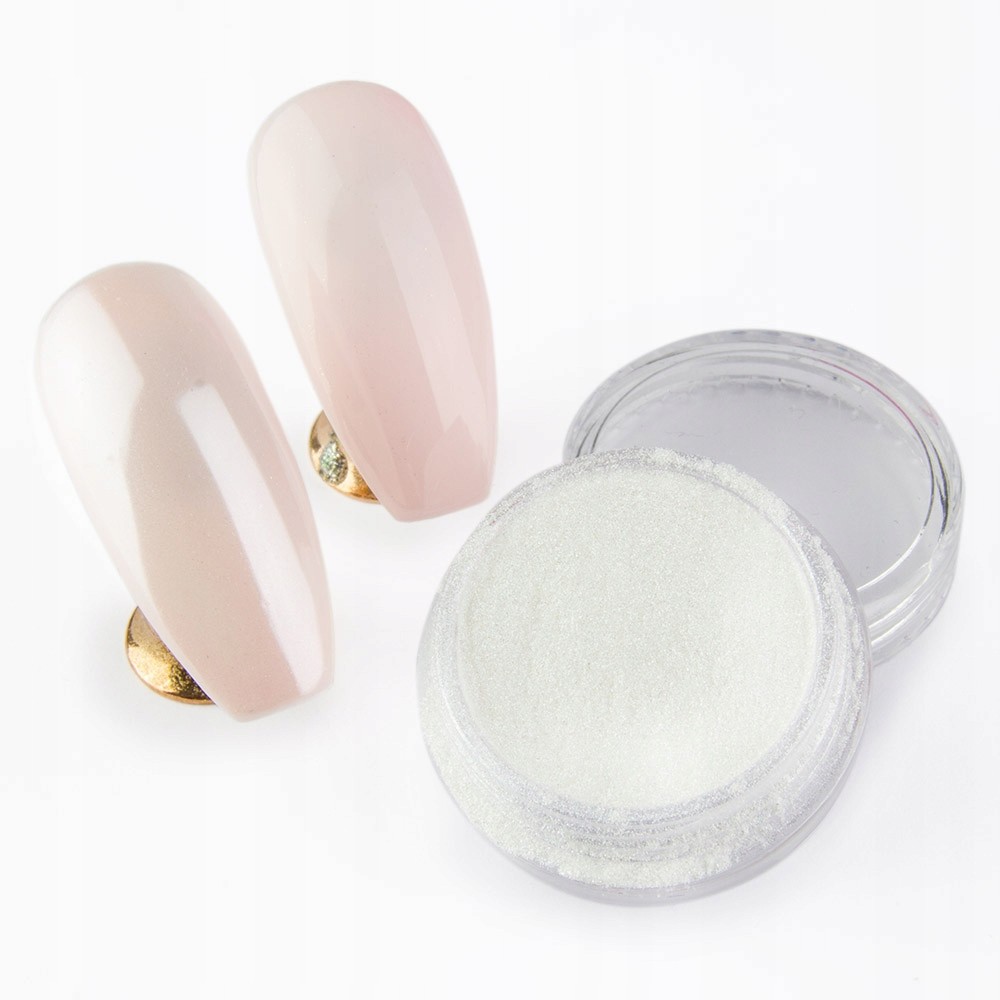 Pyłek Do Paznokci Glamour Effect Silver 1G Nr 1
