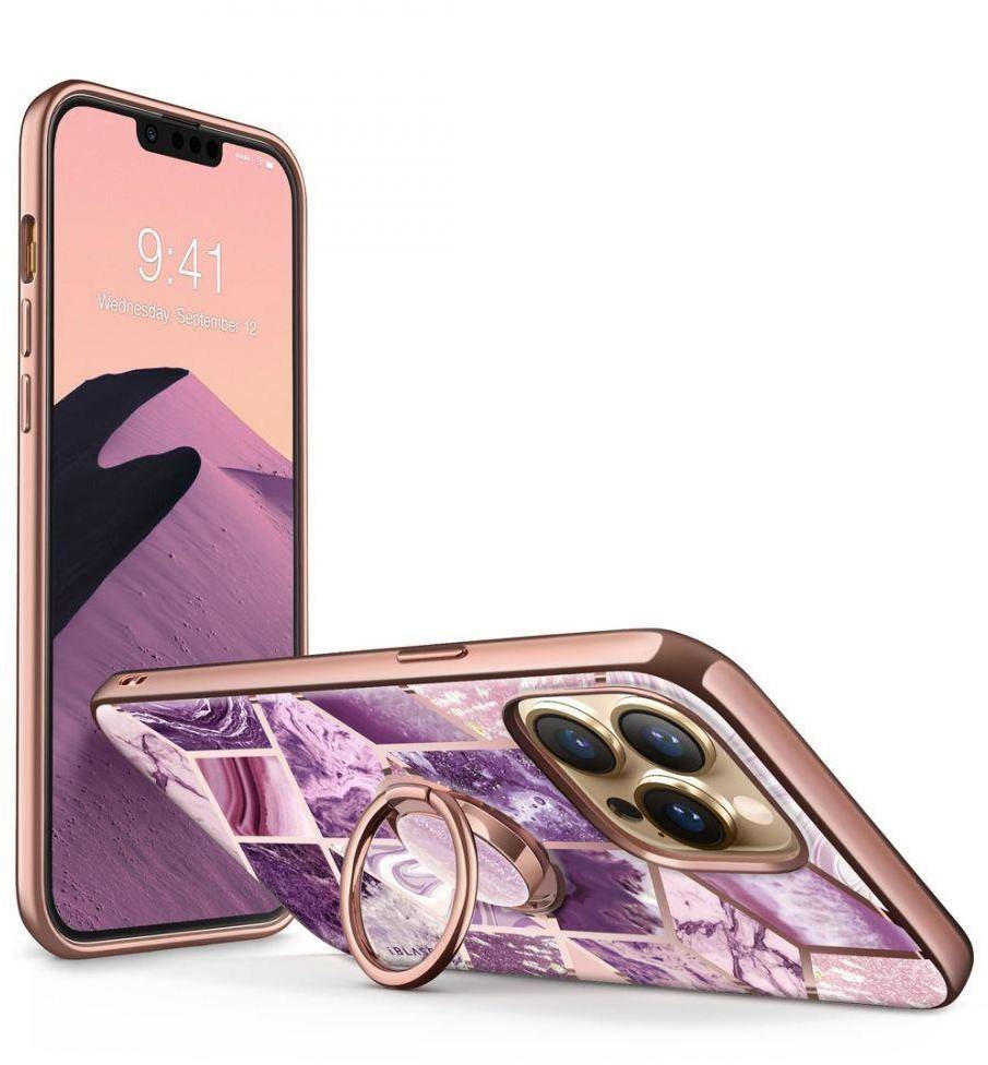 Supcase IBLSN COSMO SNAP IPHONE 13 PRO MARBLE PURPLE fd-19743-0