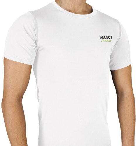 Select pranie getry kompresyjne-T-Shirt z krótkimi rękawami, biały, XXL 5690005000