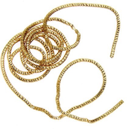 Glorex glorex bouillon złoty kolor 1,5 MM, drut, złoty, 10 x 8.5 x 0.5 cm