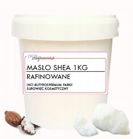 Masło Shea Rafinowane 1000g (1kg) do kosmetyków