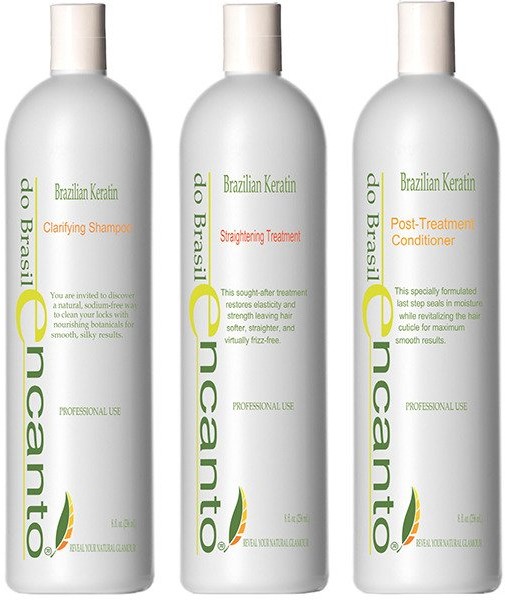 ENCANTO Encanto zestaw do keratynowego prostowania 3x473ml 84851564