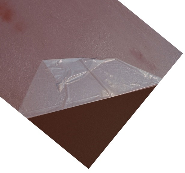 Vidaxl płaska 1250 x 2000 mm brązowa foliowana ST-8017-B.PLA