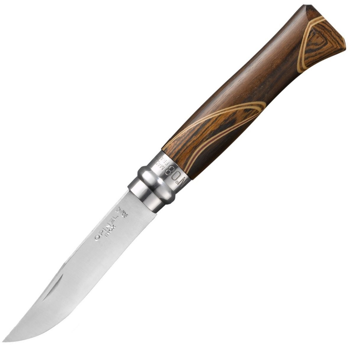 Opinel Chaperon No.8 Stainless Steel Blade/African Wood Handle