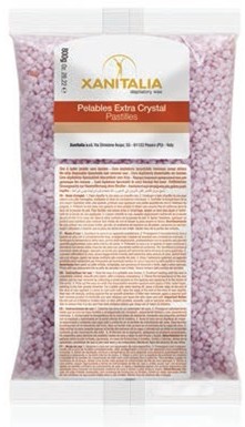 Xanitalia Premium Textile - Wosk Bezpaskowy do Depilacji w Perełkach Mauve Jasmine 800gr