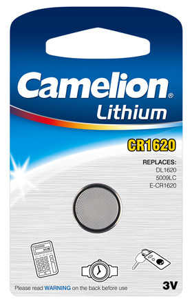 Camelion Bateria 3V CR1620 1-pack 13001620