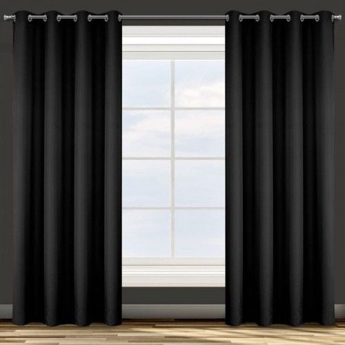 Eurofirany Zasłona Adore 140x250 Czarna ex-z-adore-czar-140x250-przel