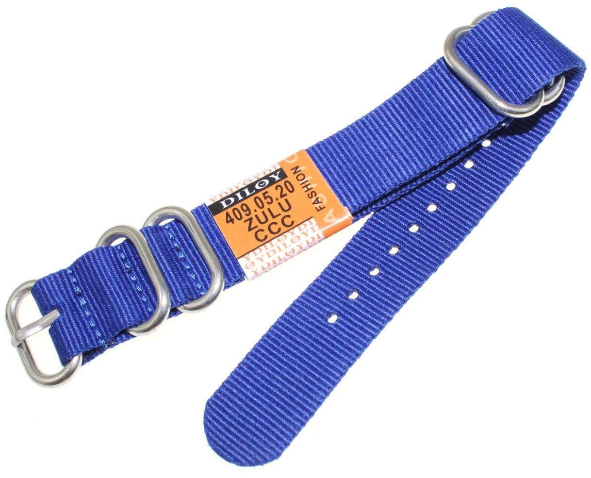 Diloy Nylonowy pasek do zegarka 20 mm 409.20.5 409.20.5