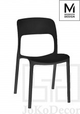 Modesto Design MODESTO krzesło ZING czarne - polipropylen C1028.BLACK [11905217]