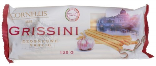 Cornellis Czosnkowe paluszki Grissini Cornellis 125g 5676-29502