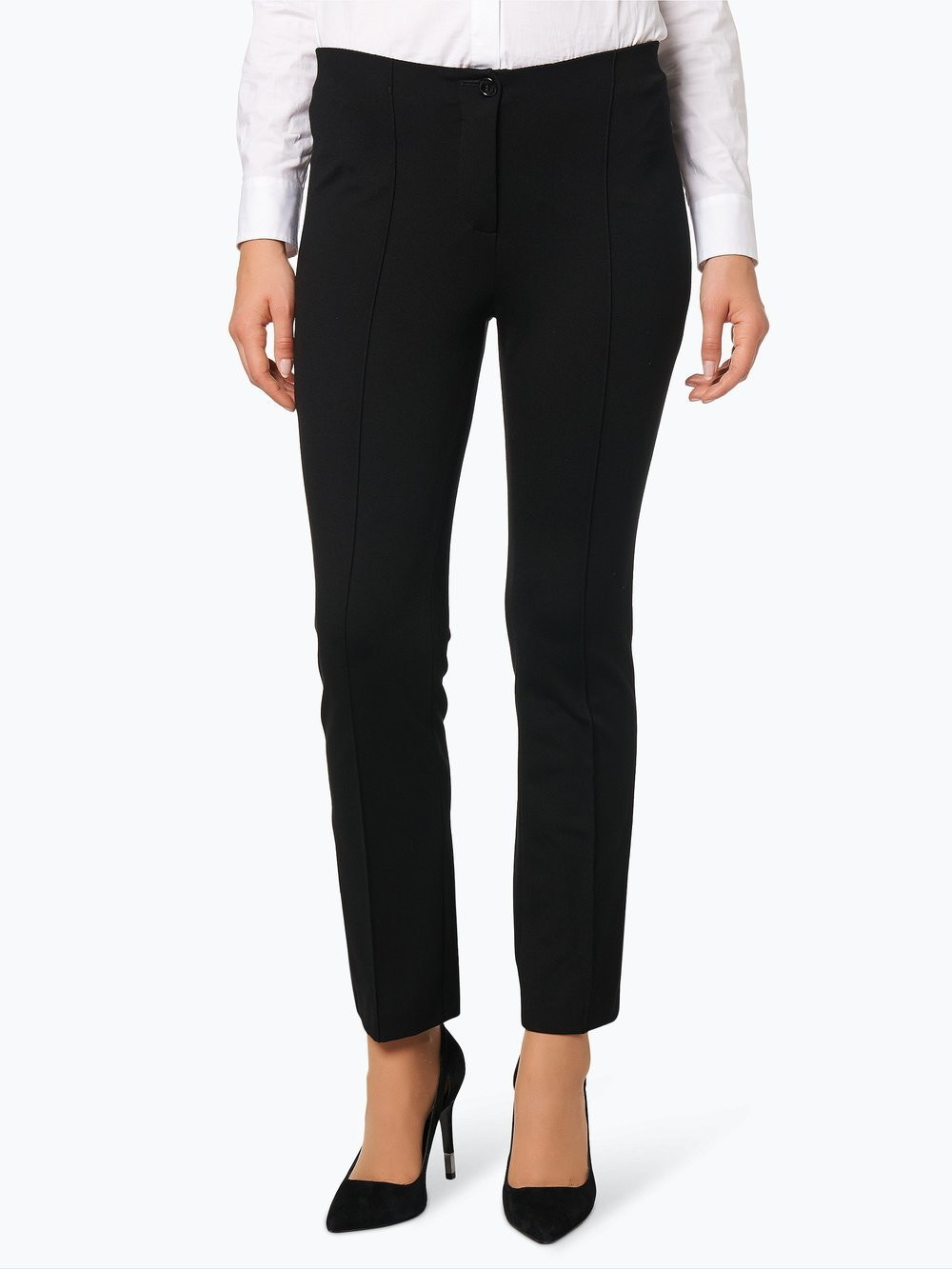 Marc Cain Essentials Marc Cain Essentials - Spodnie damskie  Marc Cain Essentials, czarny