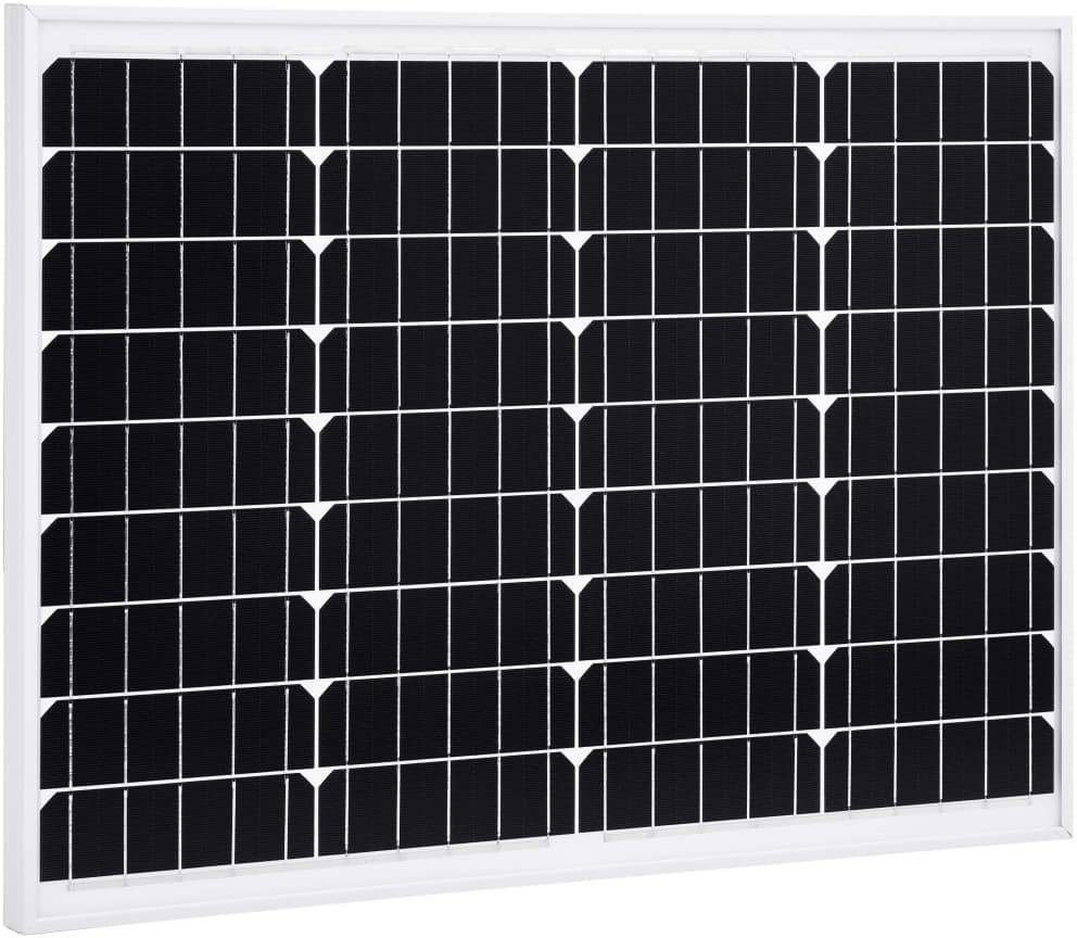 vidaXL Panel słoneczny, 50 W, monokrystaliczny, aluminium i szkło vidaXL