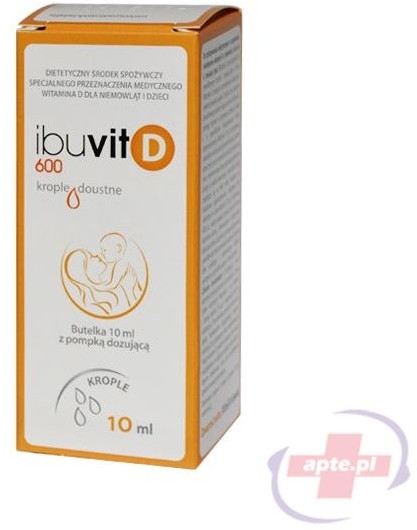 Medana Ibuvit D 600 krople doustne 10ml