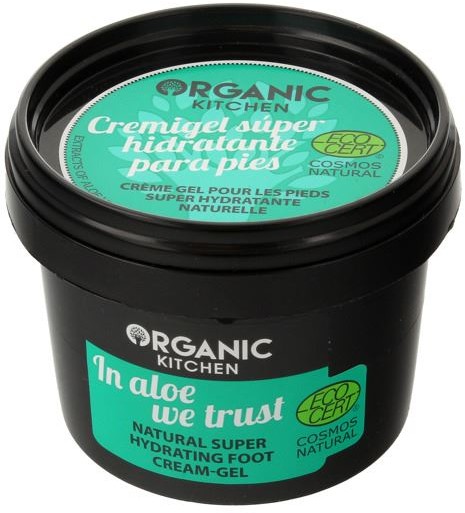 ORGANIC KITCHEN Nawilżający Krem Żel do Stóp Zaufaj Aloesowi, Organic Kitchen, 100ml