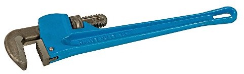 Silverline Silver Line wr61 profesjonalna klucz nastawny do rur stillson długość: 450 MM, szerokość szczęk: 65 MM WR61