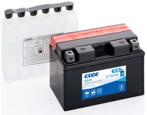 Exide 12V 9.5AH/130A L+ ET12A-BS