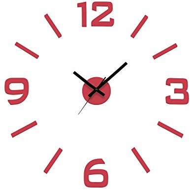 Versa 20060006 tatuaż na ścianę z mechanizm zegarowy 20060005