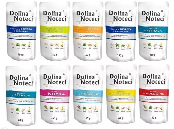 Dolina Noteci Premium MIX Smaków 10x150g
