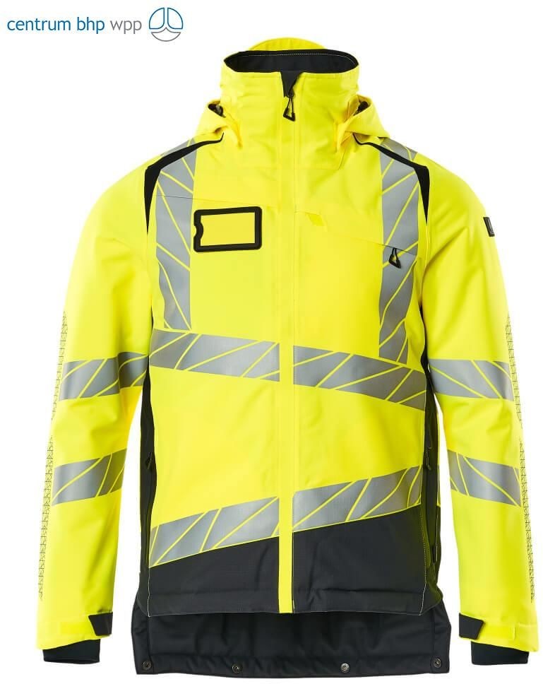 Mascot workwear ACCELERATE SAFE KURTKA ZIMOWA; ŻÓŁTY HI-VIS/CIEMNY GRANAT (4XL)