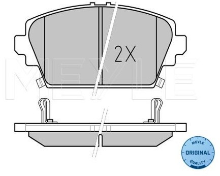 Wulf Gaertner Autoparts Zestaw klocków hamulcowych, hamulce tarczowe Wulf Gaertner Autoparts 025 230 9416/W