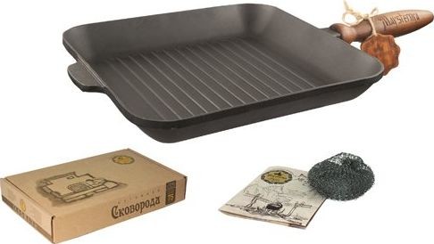 Maysternya Patelnia  Ketaus keptuv grill 28x28 cm T307